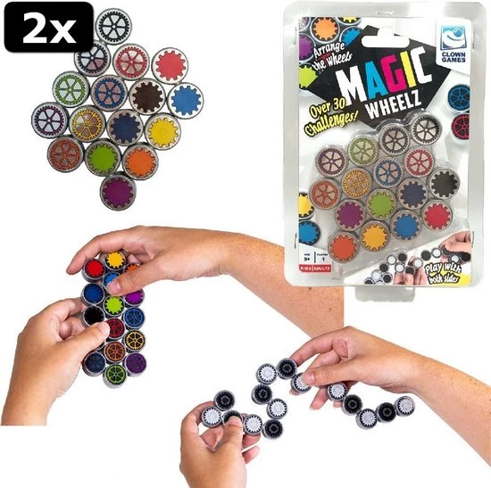 Magic Puzzle 2x Clown Games Magic Wheelz 4 Magic Puzzle 2x Clown Games Magic Wheelz - Afbeelding 2