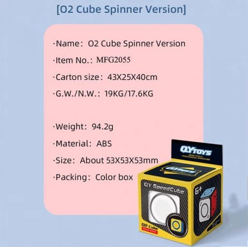 Qiyi O2 Spinner -Bolseeplgoed Verkoopwinkel 550x548 29