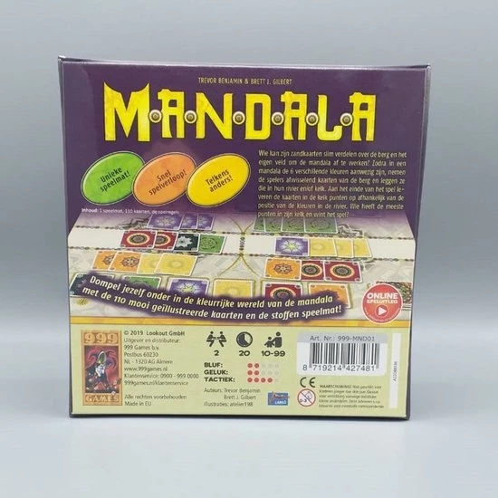 999 Games Mandala Breinbreker 8 999 Games Mandala Breinbreker - Afbeelding 6