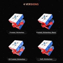 Gan 11 M Pro 3x3 - FROSTED STICKERLESS BLACK 31 Gan 11 M Pro 3x3 - FROSTED STICKERLESS BLACK -Bolseeplgoed Verkoopwinkel 550x550 193