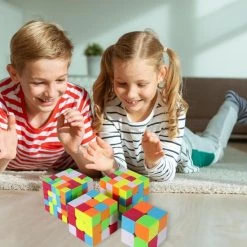 QIYI CUBE QY CUBE 4 In 1 Speed Cube Playset - 2x2 | 3x3 | 4x4 | 5x5 - Rubiks Cube Breinbreker - Incl. E-Book - Luxueuze Speedcube Giftset -Bolseeplgoed Verkoopwinkel 550x550 2