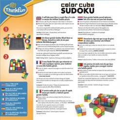 Color Cube Sudoku ThinkFun ThinkFun Color Cube Sudoku - Breinbreker -Bolseeplgoed Verkoopwinkel 550x550 200