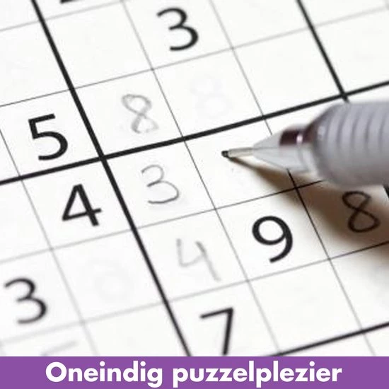 In Round Puzzelboekjes Met Sudoku Puzzels En Een 3x3 Speed Cube – Denkport 6 In Round Puzzelboekjes Met Sudoku Puzzels En Een 3x3 Speed Cube – Denkport - Afbeelding 4
