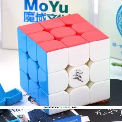 Moyu Guoguan Yuexiao Pro 3x3 - ZWART 33 Moyu Guoguan Yuexiao Pro 3x3 - ZWART -Bolseeplgoed Verkoopwinkel 550x550 361