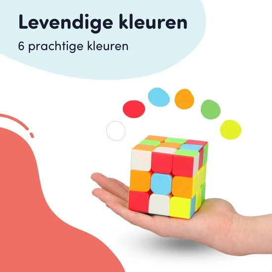 Keebies Rubiks Speed Cube Set - 3x3 / 2x2 - Pyraminx - Breinbreker - Schoencadeautjes Sinterklaas - Incl. Solver / Oplossen Handleiding - 3 Pack 13 Keebies Rubiks Speed Cube Set - 3x3 / 2x2 - Pyraminx - Breinbreker - Schoencadeautjes Sinterklaas - Incl. Solver / Oplossen Handleiding - 3 Pack - Afbeelding 11