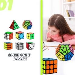 Qiyi Speed Cube - Speed Cube Set 8 Stuks - Speed Cube Giftset - Magic Cube - Kubus Puzzel - Breinbrekers - Voor Kinderen En Volwassenen 10 Qiyi Speed Cube - Speed Cube Set 8 Stuks - Speed Cube Giftset - Magic Cube - Kubus Puzzel - Breinbrekers - Voor Kinderen En Volwassenen -Bolseeplgoed Verkoopwinkel 550x550 81