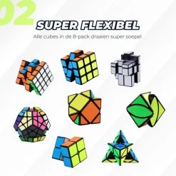Qiyi Speed Cube - Speed Cube Set 8 Stuks - Speed Cube Giftset - Magic Cube - Kubus Puzzel - Breinbrekers - Voor Kinderen En Volwassenen 11 Qiyi Speed Cube - Speed Cube Set 8 Stuks - Speed Cube Giftset - Magic Cube - Kubus Puzzel - Breinbrekers - Voor Kinderen En Volwassenen -Bolseeplgoed Verkoopwinkel 550x550 82