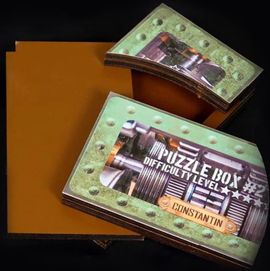 Constantin Puzzle-box Nr.2 - Recent Toys - Breinbreker 4 Constantin Puzzle-box Nr.2 - Recent Toys - Breinbreker - Afbeelding 2