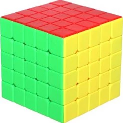 ProductLand Rubiks Cube - 5x5 Transparant - Speed Cube - Fidget Toys - Sinterklaas Cadeau - Kerst Kado - Hoogste Kwaliteit - Schoencadeautjes Sinterklaas
