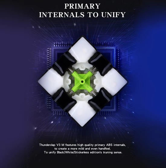 Qiyi Thunderclap V3 M 3x3 21 Qiyi Thunderclap V3 M 3x3 - Afbeelding 19