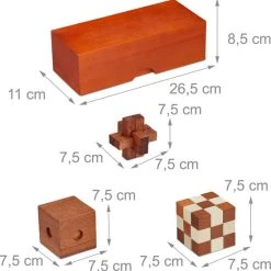 Relaxdays Houten Denkspellen - Kubus Slang - Iq Puzzel Volwassenen - 3d Puzzel Kubus -Bolseeplgoed Verkoopwinkel 550x557 6
