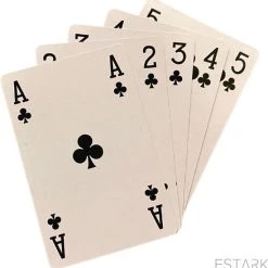 ESTARK Luxe Speelkaarten - 4 Sets - Plastic Coating - Poker Kaarten - Kaartspel - Spelkaarten - Spel Kaart - 4 X 56 - Gezelschapsspel - Spelen - Playing Cards - Cijfer In Alle 4 De Hoeken - 4 STUKS -Bolseeplgoed Verkoopwinkel 550x558 18