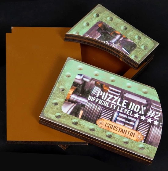 Constantin Puzzle-box Nr.2 - Recent Toys - Breinbreker 5 Constantin Puzzle-box Nr.2 - Recent Toys - Breinbreker - Afbeelding 3