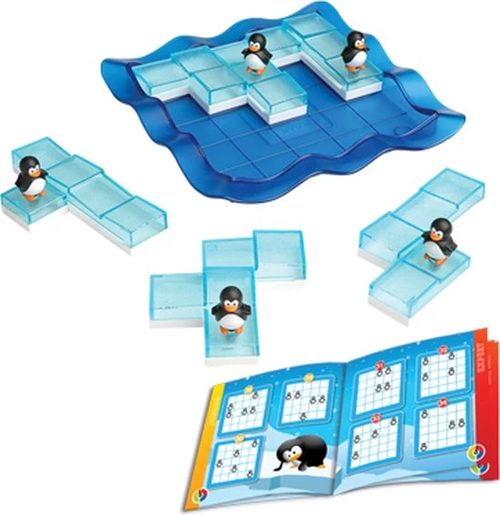 SmartGames - Penguins On Ice - Denkspel - Originele, Vervormbare Puzzelstukken 10 SmartGames - Penguins On Ice - Denkspel - Originele, Vervormbare Puzzelstukken - Afbeelding 8