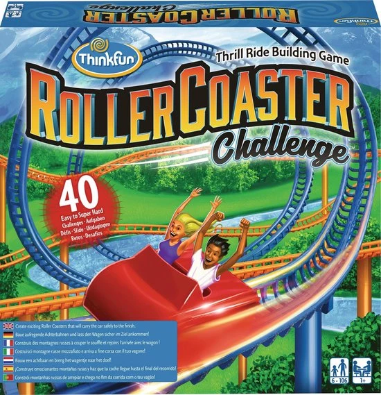 ThinkFun Roller Coaster Challenge - Breinbreker 11 ThinkFun Roller Coaster Challenge - Breinbreker - Afbeelding 9