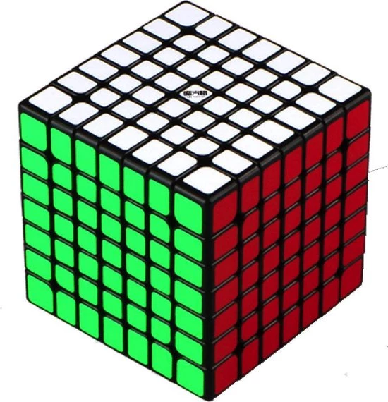 QiYi MoFangGe QiYi WuJi 7x7 - Zwart 3 QiYi MoFangGe QiYi WuJi 7x7 - Zwart