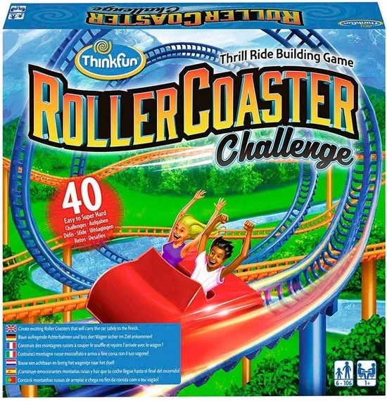 ThinkFun Roller Coaster Challenge - Breinbreker 15 ThinkFun Roller Coaster Challenge - Breinbreker - Afbeelding 13