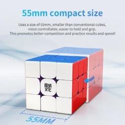 Moyu Weilong WR Maglev 3x3 Speedcube - Magnetisch - Stickerless - Professionele Draai Puzzel Kubus -Bolseeplgoed Verkoopwinkel 550x577 18