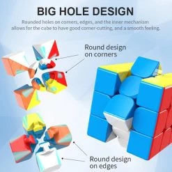 MoYu Speedcube 3x3 - Breinbreker - Puzzelkubus - Verstelbaar - Magic Cube -Bolseeplgoed Verkoopwinkel 550x578 24