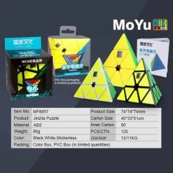 Moyu Meilong Pyraminx - STICKERLESS -Bolseeplgoed Verkoopwinkel 550x578 37