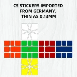 Qiyi X-man Volt Square-1 V2 UD (vol Gemagnetiseerd) -Bolseeplgoed Verkoopwinkel 550x578 380