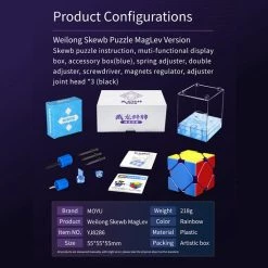 MoYu Weilong Skewb Maglev 3x3 26 MoYu Weilong Skewb Maglev 3x3 -Bolseeplgoed Verkoopwinkel 550x578 383