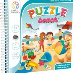 SmartGames - Puzzle Beach - Magnetische Breinbreker - 48 Uitdagingen