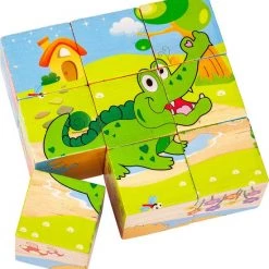 BOOK?NZ? Montessori Houten Breinbrekers W-Puzzel Cube C Laten We De Dieren Leren Kennen 16 BOOK?NZ? Montessori Houten Breinbrekers W-Puzzel Cube C Laten We De Dieren Leren Kennen -Bolseeplgoed Verkoopwinkel 550x582 11