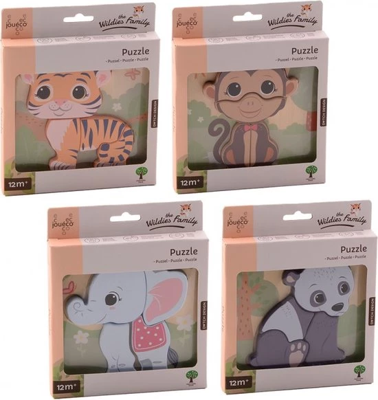 50 Jou?co - The Wildies Family Puzzel 4 Assorti 3 50 Jou?co - The Wildies Family Puzzel 4 Assorti
