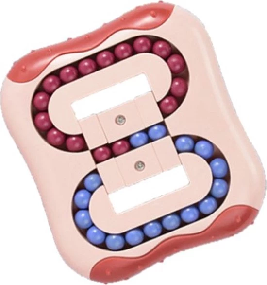 Merkloos Magic Bean Board - IQ Ball Brain Game - IQ Ball - Anti Stress Speelgoed - Magic Puzzle - Puzzel - Rood - Educatief Speelgoed 4 Merkloos Magic Bean Board - IQ Ball Brain Game - IQ Ball - Anti Stress Speelgoed - Magic Puzzle - Puzzel - Rood - Educatief Speelgoed - Afbeelding 2