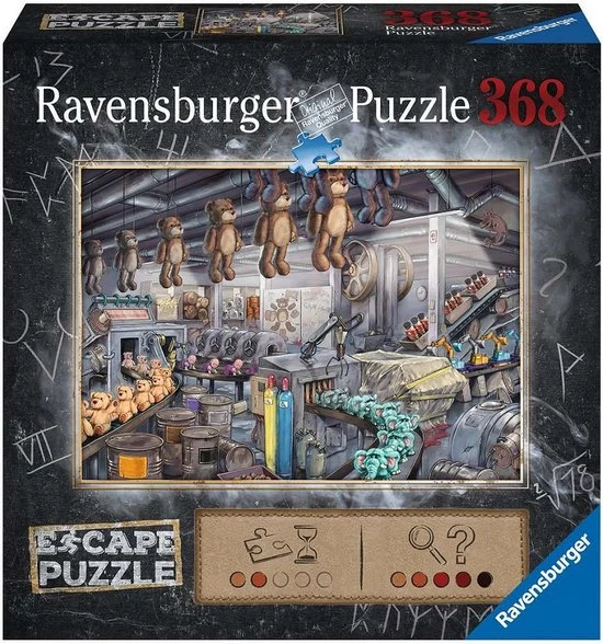 Ravensburger Escape Puzzel - Toy Factory 3 Ravensburger Escape Puzzel - Toy Factory