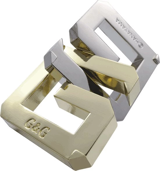 Huzzle Breinbreker Cast G&g 11,8 Cm Staal Zilver/goud 7 Huzzle Breinbreker Cast G&g 11,8 Cm Staal Zilver/goud - Afbeelding 5