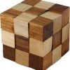Longfield Breinbreker IQ Puzzel Kubus 8 Cm Hout Bruin -Bolseeplgoed Verkoopwinkel 550x590 11