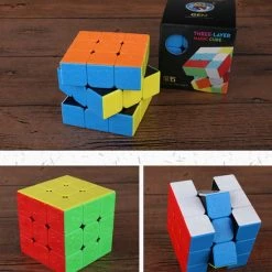 SENGSO? Puzzelkubus 3X3 - SpeedCube Zonder Stickers - Gematteerd Patroon - Licht En Soepel - 5.7cm -Bolseeplgoed Verkoopwinkel 550x590 8