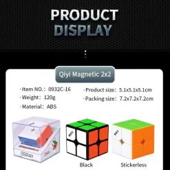 Qiyi Ms Serie - 2x2 - STICKERLESS -Bolseeplgoed Verkoopwinkel 550x595 11