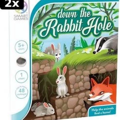 SmartGames 2x Smart Games Down The Rabbit Hole