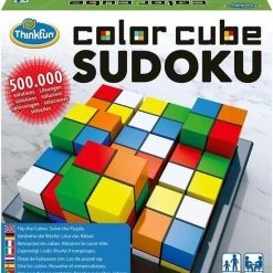 Color Cube Sudoku ThinkFun ThinkFun Color Cube Sudoku - Breinbreker -Bolseeplgoed Verkoopwinkel 550x601