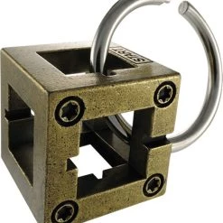 Hanayama Huzzle Breinbreker Cast Box 11,8 Cm Staal Brons