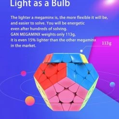 GAN Megaminx M Speed Cube Magnetisch - Stickerless - Draai Kubus Puzzel - Magic Cube 18 GAN Megaminx M Speed Cube Magnetisch - Stickerless - Draai Kubus Puzzel - Magic Cube -Bolseeplgoed Verkoopwinkel 550x610 5
