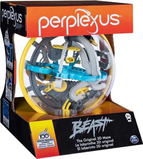 Perplexus - Beast - Breinbreker - 3D-doolhofspel - Met 100 Obstakels 4 Perplexus - Beast - Breinbreker - 3D-doolhofspel - Met 100 Obstakels - Afbeelding 2