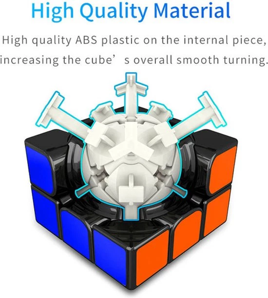 Moyu Weilong Wr - ZWART 6 Moyu Weilong Wr - ZWART - Afbeelding 4