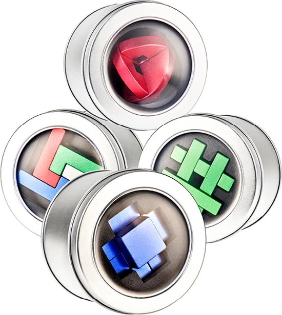 Eureka 3d Puzzle Breinbreker Puzzel In Blik Rood 7 Eureka 3d Puzzle Breinbreker Puzzel In Blik Rood - Afbeelding 5