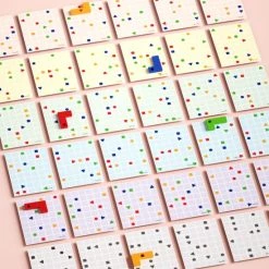 Boby Denkspel Met 30 Opdrachten - Montessori Speelgoed Tangram Vormen Puzzel - Houten Speelgoed Tetris Spel - Educatief Puzzel Voor Ruimtelijk Inzicht -Bolseeplgoed Verkoopwinkel 550x617 4