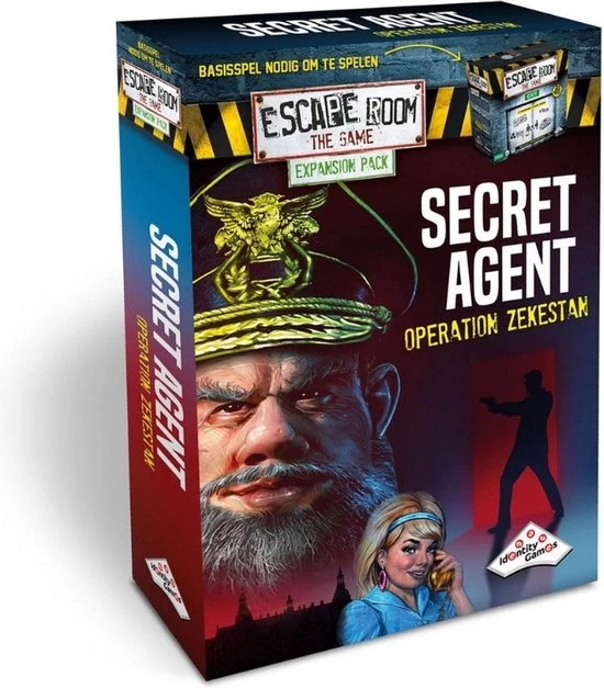 Identity Games Uitbreidingsbundel - 3 Stuks - Escape Room - Space Station & The Break-in & Secret Agent 11 Identity Games Uitbreidingsbundel - 3 Stuks - Escape Room - Space Station & The Break-in & Secret Agent - Afbeelding 9