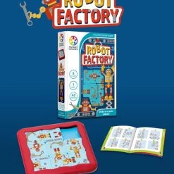 SmartGames - Robot Factory - Schuifpuzzel Met 48 Opdrachten -Bolseeplgoed Verkoopwinkel 550x632 1