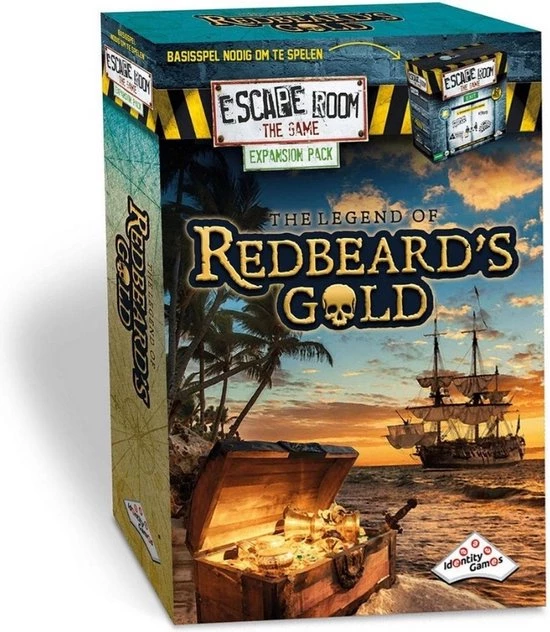 Identity Games Uitbreidingsbundel - 3 Stuks - Escape Room - Space Station & Funland & Redbeard's Gold 10 Identity Games Uitbreidingsbundel - 3 Stuks - Escape Room - Space Station & Funland & Redbeard's Gold - Afbeelding 8