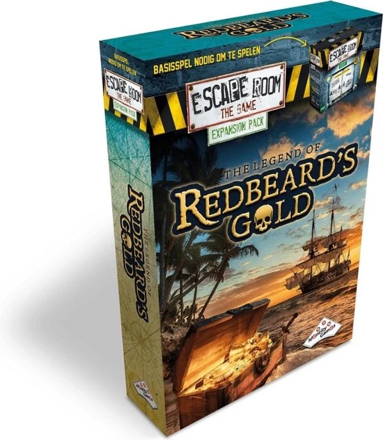 Identity Games Uitbreidingsbundel - 3 Stuks - Escape Room - Casino & The Magician & Redbeard's Gold 8 Identity Games Uitbreidingsbundel - 3 Stuks - Escape Room - Casino & The Magician & Redbeard's Gold - Afbeelding 6