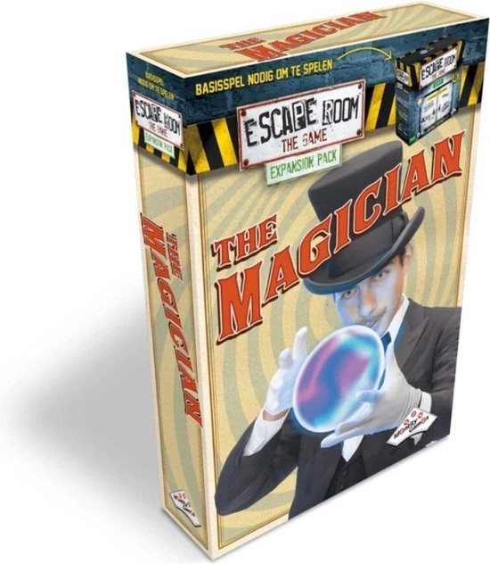 Identity Games Uitbreidingsbundel - 3 Stuks - Escape Room - Funland & Casino & The Magician 8 Identity Games Uitbreidingsbundel - 3 Stuks - Escape Room - Funland & Casino & The Magician - Afbeelding 6