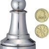 Eureka Cast Chess Puzzle - Pawn - Silver -Bolseeplgoed Verkoopwinkel 550x632 50
