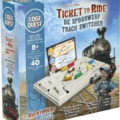 Mixlore Logiquest Ticket To Ride - De Spoorwerf - Breinbreker